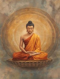 Statue de Bouddha à Bodhgaya en Inde, lieu de l’Éveil de Gautama Bouddha